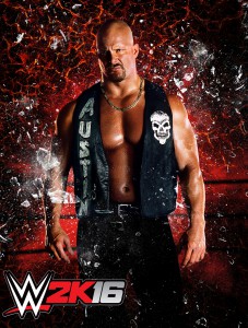 2K WWE 2K16 Stone Cold Steve Austin Artwork_s