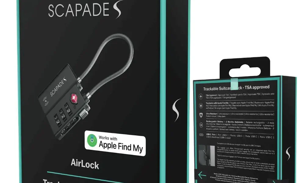 AirLock – Smartes Koffer-Schloss mit Tracking